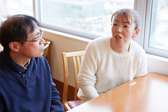 Tさんの奥様は「今まで主人に頼りきりだったので、どうなるのか不安でした」と当時を振り返る