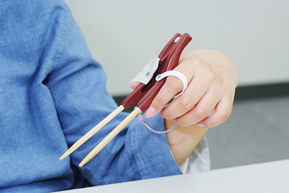 「お箸でラーメンが食べたい」をかなえたい